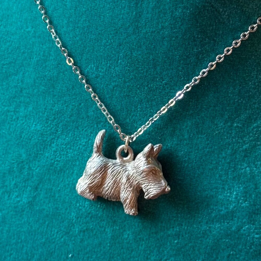 Scotty Dog Pendant Necklace by Spoon